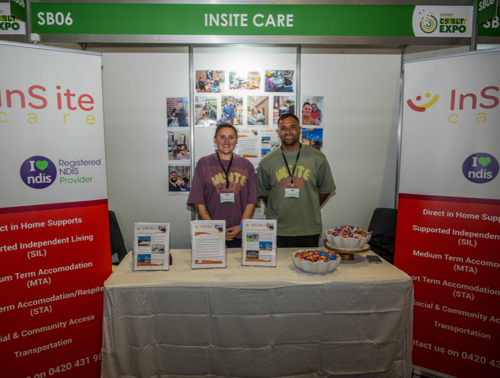 Small business booth example from Sydney Expo